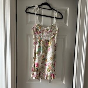 ASTR the label Floral Spaghetti Strap Dress